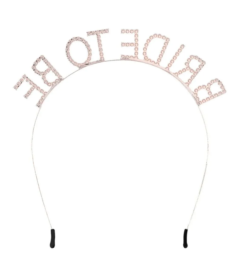 Rose gold Bride to be diadem