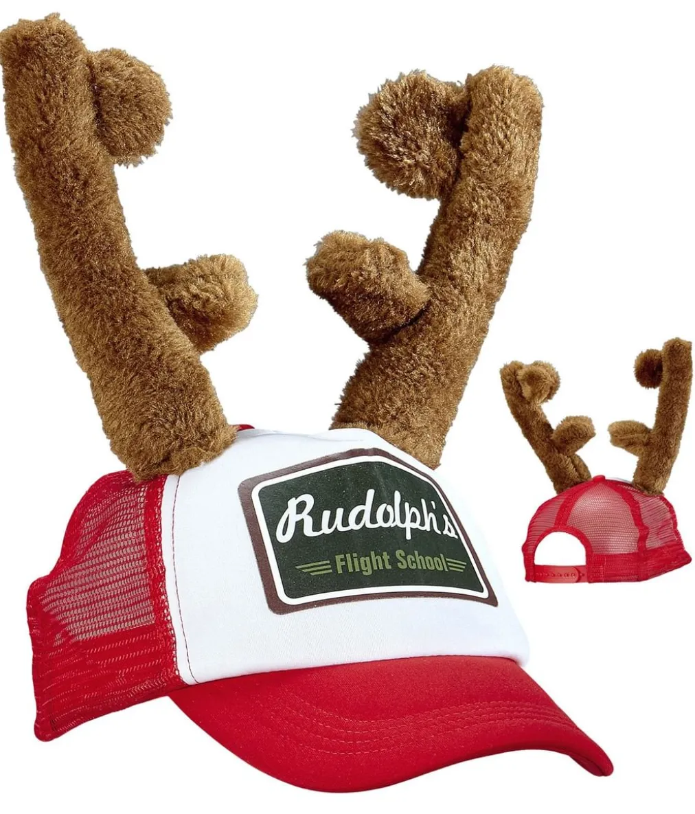Rudolph cap med gevir