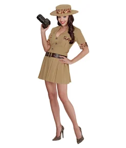 Safari kostume til kvinder