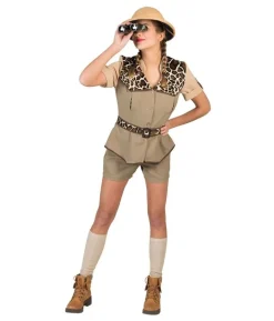 Safari lady kostume