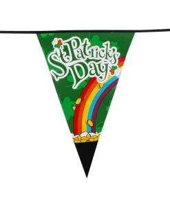 Sankt Patricks dag vimpelguirlande