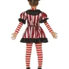 Scary Clown girl kostume