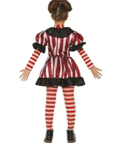 Scary Clown girl kostume