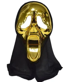 Scream maske, guld