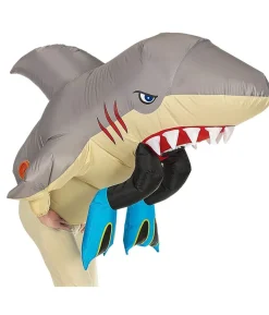Shark Attack, oppusteligt kostume