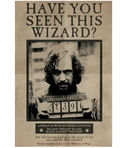 Sirius Black Wanted plakat