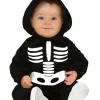 Skelet baby kostume