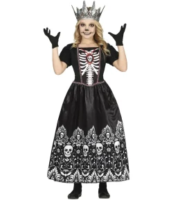 Skelet dronning kostume
