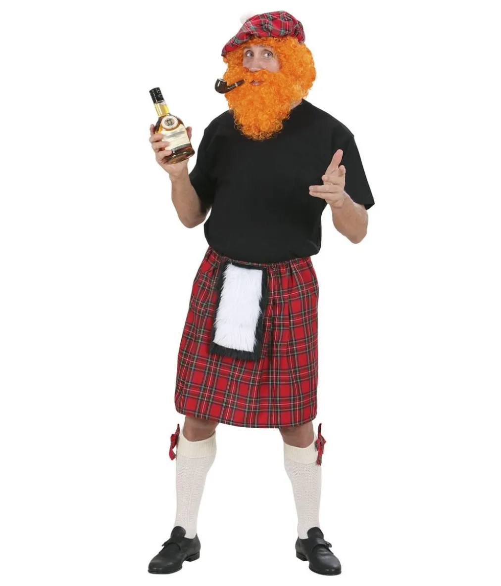 Skotsk kilt kostume