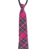 Slips, skotskternet pink