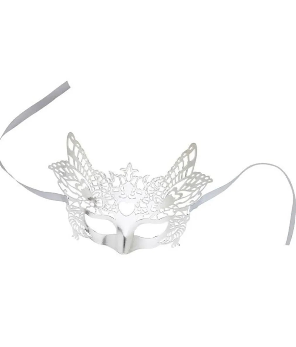Sølv Venedig, halvmaske