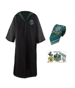 Slytherin kappe med slips