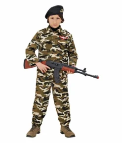 Soldat kostume til drenge