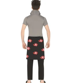Sort Anime ninja kostume til drenge