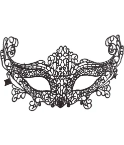 Sort blonde halvmaske