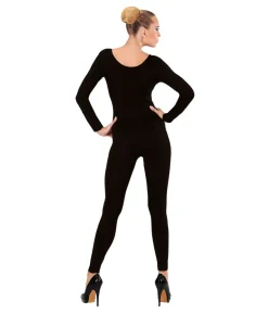 Sort bodysuit, dame