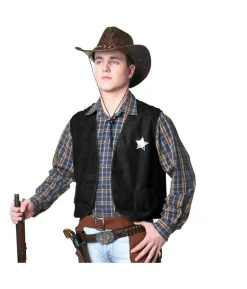 Sort Cowboyvest, dame
