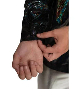 Sort Disko skjorte