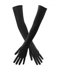 Sorte lange handsker