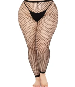 Sorte netleggings Plus