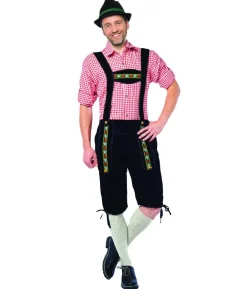 Sorte tyrolerbukser