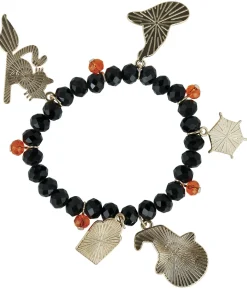 Sort halloween armbånd