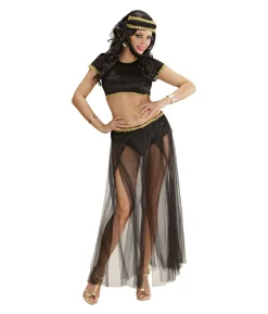 Sort mavedanser kostume