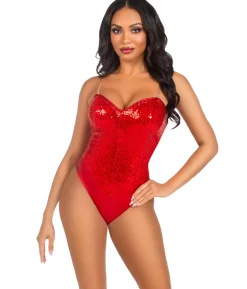 Sort palliet bodysuit