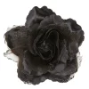 Sort rose hårklips