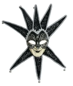 Sort venedisk maske