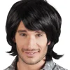 Spike paryk sort