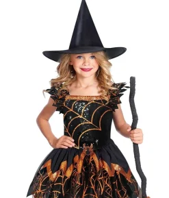 Spooky spider witch kostume