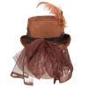 Steampunk hat med briller