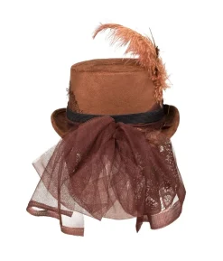 Steampunk hat med briller
