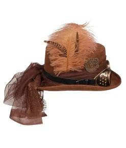 Steampunk hat med briller