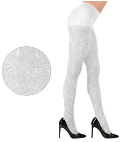 Strømpebukser med glitter