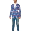 Suitmeister Blue Nordic blazer