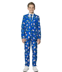 Suitmeister Blue Snowman jakkesæt