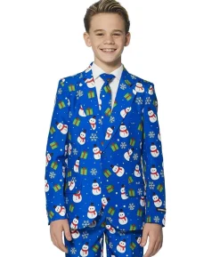 Suitmeister Blue Snowman jakkesæt