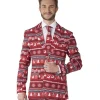 Suitmeister Nordic Pixel Red