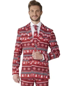 Suitmeister Nordic Pixel Red