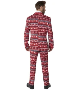 Suitmeister Nordic Pixel Red