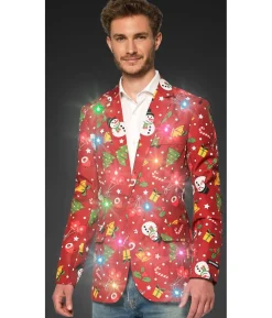 Suitmeister Red Icons blazer