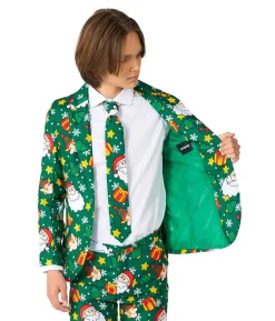 Suitmeister Santa Elves Green jakkesæt