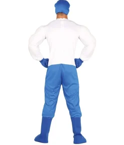 Superhelt med stjerne kostume