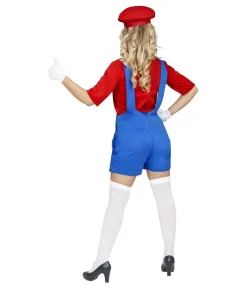 Super Plumber girl kostume