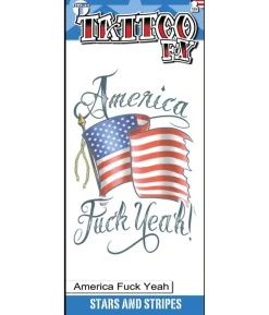 Tatovering America Fuck Yeah