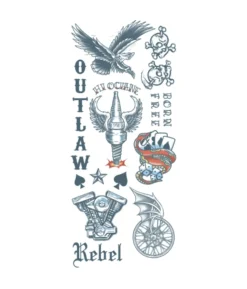 Tatovering Biker Outlaws