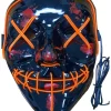 The Purge LED maske med orange lys