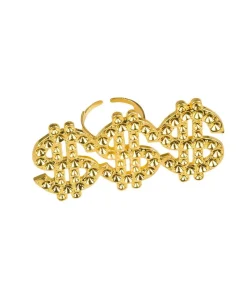Triple Dollar ring